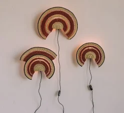 Applique murale, Admirador Small, orange gingembre, L29cm, H25,5cm - GOLDEN Editions