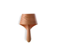Applique murale, Air, bois naturel de cerisier, H33cm - LZF