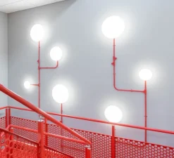 Applique murale, AJ Eklipta 220, blanc, LED, 3000K, 324lm, Ø22cm, H10,5cm - Louis Poulsen