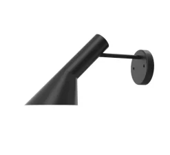 Applique murale, AJ, sans interrupteur, sans câble, noir, L14,5cm, H18cm - Louis Poulsen