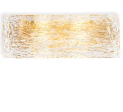 Applique murale, Almeria, laiton, verre, L39,5cm, H15cm - Eichholtz