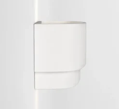 Applique murale, Amat 320, prêt à peindre, blanc, L32cm, H12,5cm - Astro