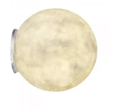 Applique murale, A.Moon 1, blanc, ø25cm, In-es.artdesign