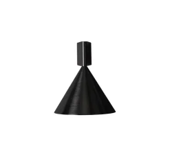 Applique murale, Apollo 14, noir, L12,5cm, H14cm - Pholc