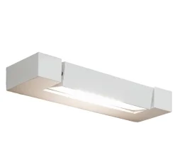 Applique murale, Ara, total blanc, LED, 3000K, 1000lm, IP40, L29cm, H9cm - Nemo Lighting