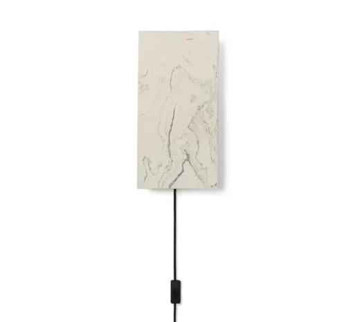Applique murale, Argilla, blanc, L20cm, H40cm - Ferm Living