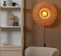 Applique murale, Arizona, naturel, L50cm, H50cm - Good&Mojo