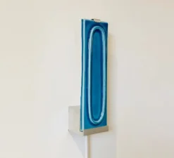 Applique murale, Arty, bleu, L7,8cm, H28cm - Carré Coco