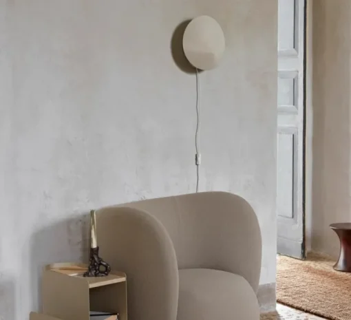 Applique murale, Arum, cashmere, L26cm, H29cm - Ferm Living