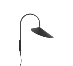 Applique murale, Arum Swivel, noir, L25,6cm, H46,1cm - Ferm living