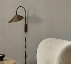 Applique murale, Arum Swivel, bronze, L26cm, H47cm - Ferm living