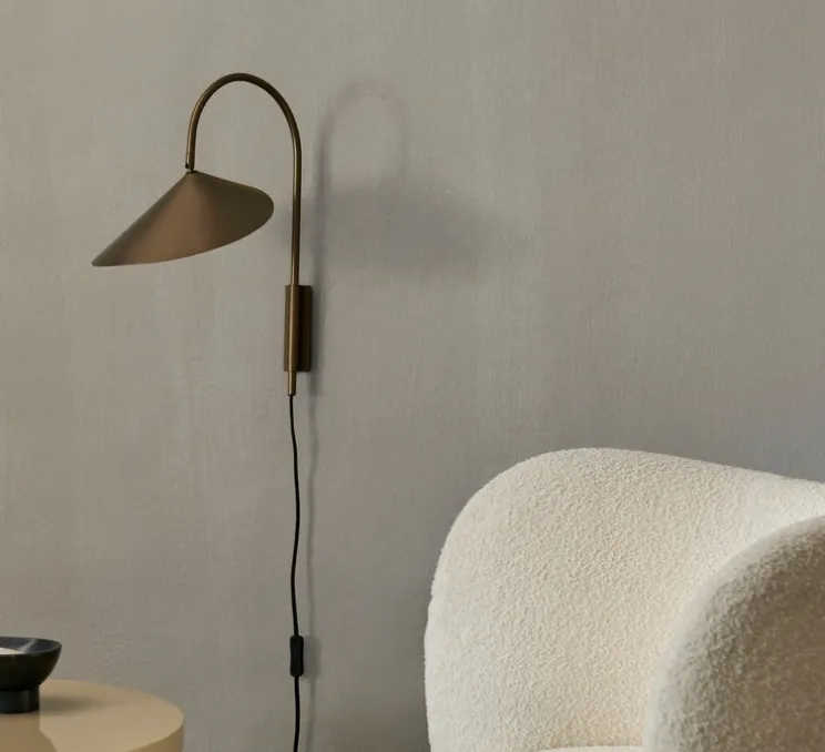Applique murale, Arum Swivel, bronze, L26cm, H47cm - Ferm living