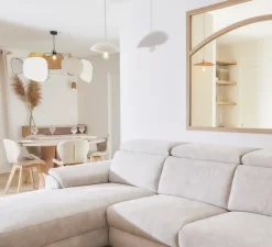 Applique murale, Arum Swivel, cashmere, L25,6cm, H46,1cm - Ferm living