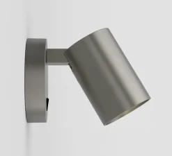 Applique murale, Ascoli Single Switched, nickel mat, L9cm, H10,3cm - Astro Lighting