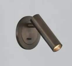 Applique murale, Atria Recessed, bronze, LED, 3000K, 285 lm, Ø3cm, H11cm - ACB