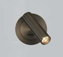 Applique murale, Atria Recessed, bronze, LED, 3000K, 285 lm, Ø3cm, H11cm - ACB