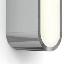 Applique murale, Atticus 900, chrome, IP44, LED, dim, 3000K, 976 lm, L5cm, H90cm - Astro