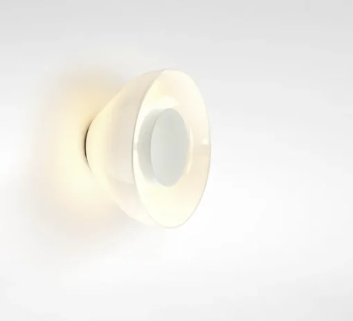Applique murale, Aura, opale, LED, 2700K, 448lm, Ø17,9cm, P9,6cm - Marset