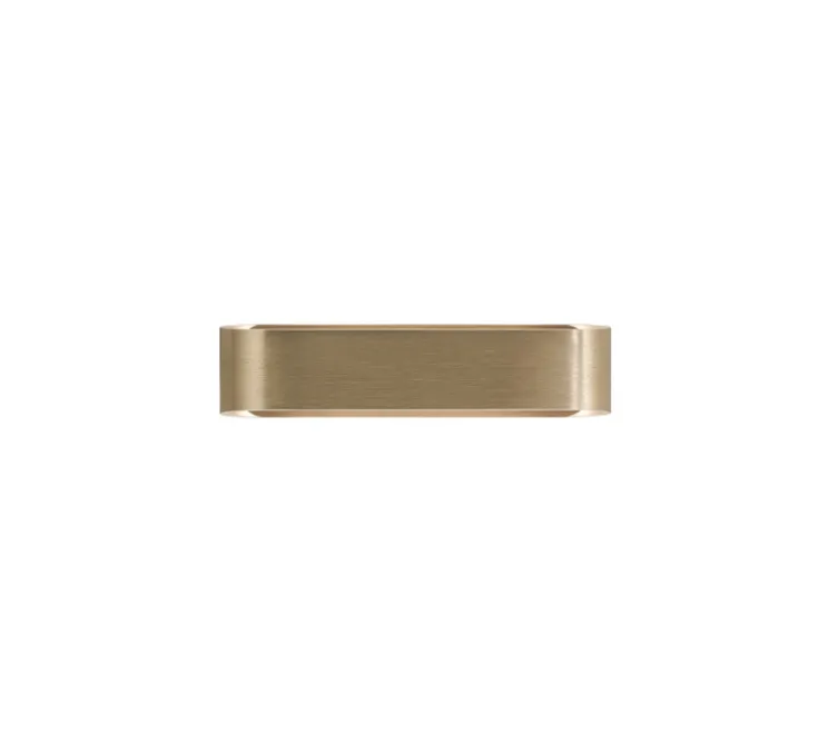 Applique murale, Aura W2, laiton, LED, dim, 2700K, 1540 lm, L26cm, H6cm - Light Point