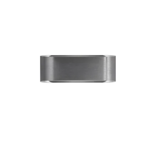 Applique murale, Aura W1, titanium, LED, dim, 3000K, 660 lm, L16cm, H6cm - Light Point