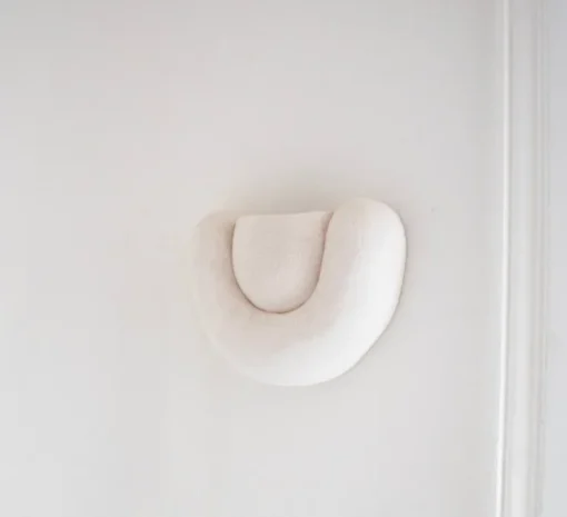 Applique murale, Aurore, blanc, L20cm, H22cm - Alice Lahana Studio