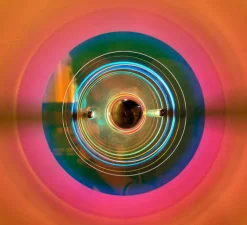 Applique murale, Aurore, irisée, L30cm, H30cm-Elements lighting