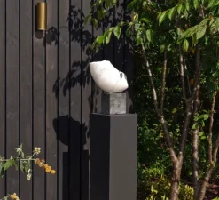 Applique murale, Ava 200 Coastal, laiton brossé PVD, IP44, L7,5cm, H20cm - Astro