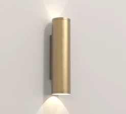 Applique murale, Ava 300, laiton, IP44, L7,5cm, H30cm - Astro