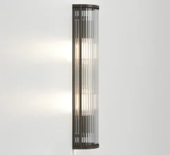 Applique murale, Avignon, Round 525, bronze, L12,6cm, H52,5cm - Astro