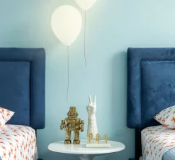 Applique murale, Balloon, A-3050, blanc, Ø26cm, H84,4cm - Estiluz