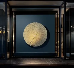 Applique murale, Bellatrix, lignes radiales, laiton, LED, dim, 2700K, 420 lm, Ø120cm - Catellani & Smith