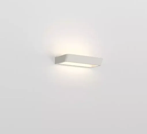 Applique murale, Belvedere W1, blanc, LED, 2700K, 1400 lm, L23cm, H3,5cm - Rotaliana
