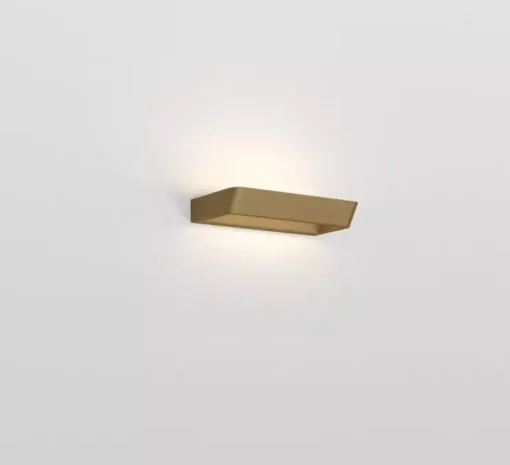 Applique murale, Belvedere W1, bronze, LED, 2700K, 1400 lm, L23cm, H3,5cm - Rotaliana