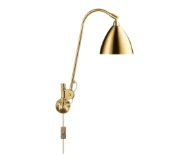 Applique murale, Bestlite BL6, laiton, L16cm, H54cm - Gubi