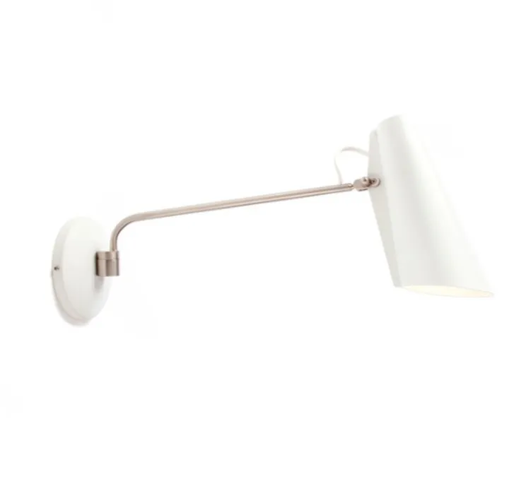 Applique murale, Birdy Swing, blanc, H24cm, L53cm - Northern