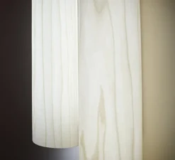 Applique murale, Black Note DU, ivoire, métal finition noir mat, LED, 3000K, 2884lm, L20cm, H34cm - LZF