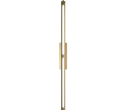 Applique murale, Bloomsbury 800, Direct, laiton, LED, dim, 2700K, lm, Ø3cm, H80cm - Rubn