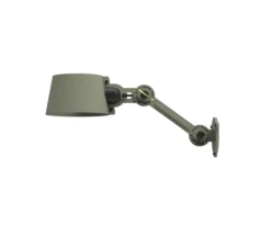 Applique murale, Bolt, vert, laiton, L31cm, H25cm - TONONE