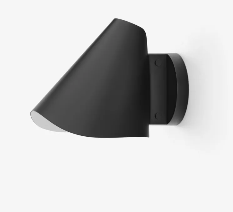 Applique murale, Bonnet SC103, noir, L15cm, H14cm - Andtradition