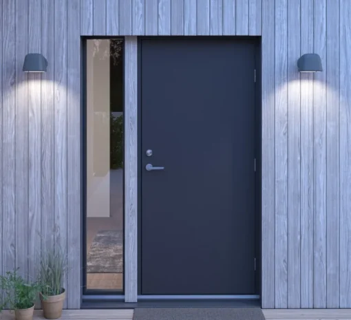 Applique murale, Boo, Graphite, IP44, L25,3cm, H13,6cm - Belid