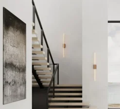 Applique murale, Bow, Big, blanc, bronze, LED, 2400K, lm, L8cm, H100cm - 101 Copenhagen