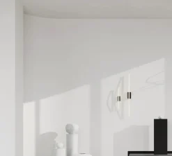 Applique murale, Bow, Big, blanc, bronze, LED, 2400K, lm, L8cm, H100cm - 101 Copenhagen