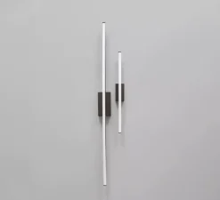 Applique murale, Bow, Mini, blanc, bronze, LED, 2400K, L5,5cm, H50cm - 101 Copenhagen