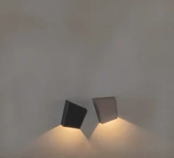 Applique murale, Break Plus, 4112, noir graphite, IP65, LED, 2700K, 113 lm, L12cm, H14cm - Vibia