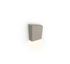 Applique murale, Break Plus, 4112, beige, IP65, LED, 2700K, 113 lm, L12cm, H14cm - Vibia
