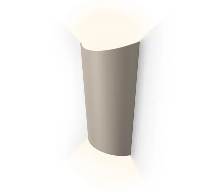 Applique murale, Break Plus, 4118, beige, IP65, LED, 2700K, 707 lm, L19cm, H32cm - Vibia