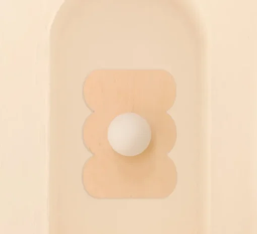 Applique murale, Bubble S, bois naturel, L27cm, H37cm - Little Anana