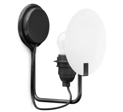 Applique murale, Bugia 1 light, noir, L14cm, H21cm - Stilnovo