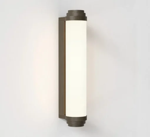 Applique murale, Burlington 400 Phase, bronze, IP44, LED, 2700K, 418 lm, L7,8cm, H40cm - Astro