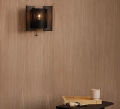 Applique murale, Butterfly Perforated, avec interrupteur, noir, L20cm, H21cm - Northern